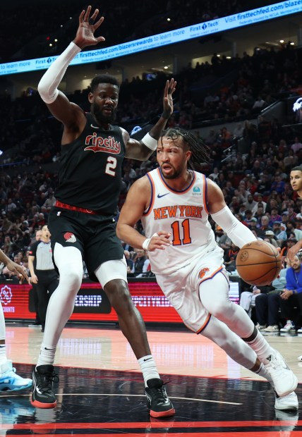 NBA: New York Knicks at Portland Trail Blazers