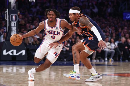 NBA: Philadelphia 76ers at New York Knicks