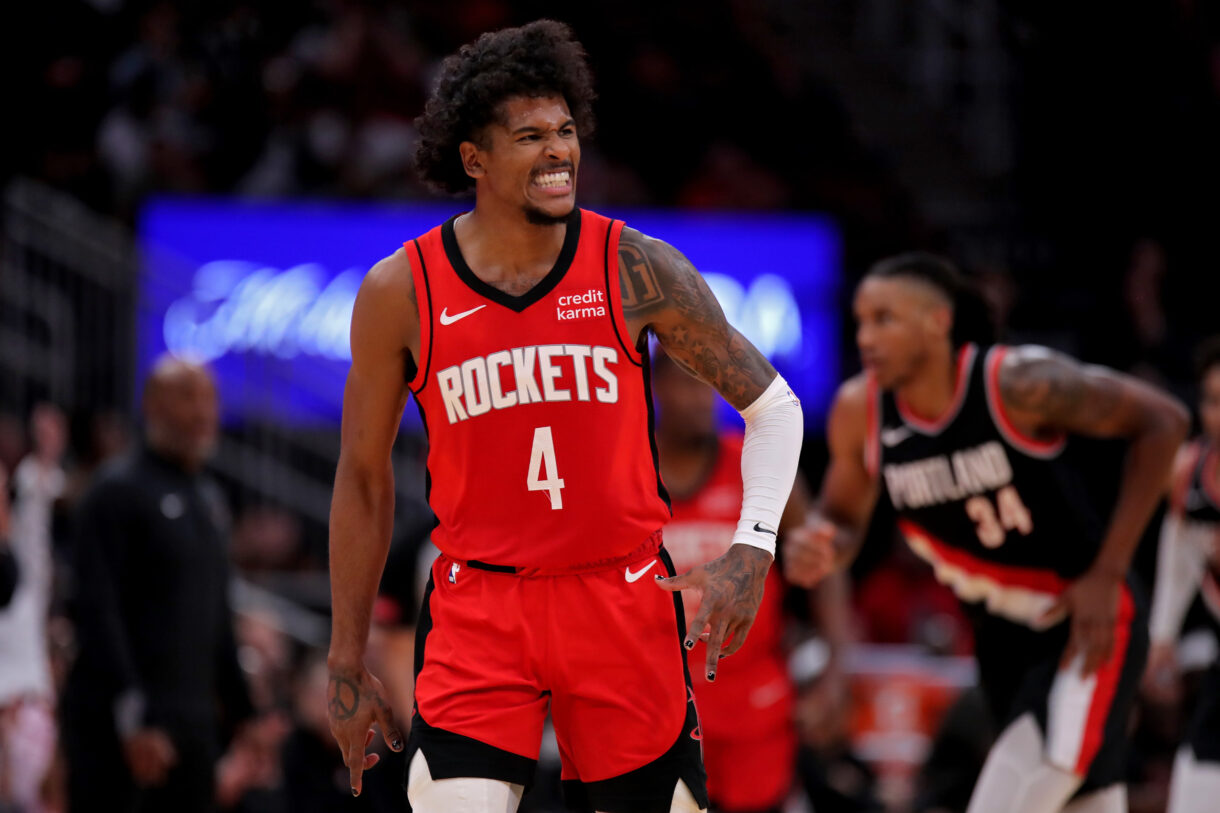 NBA: Portland Trail Blazers at Houston Rockets