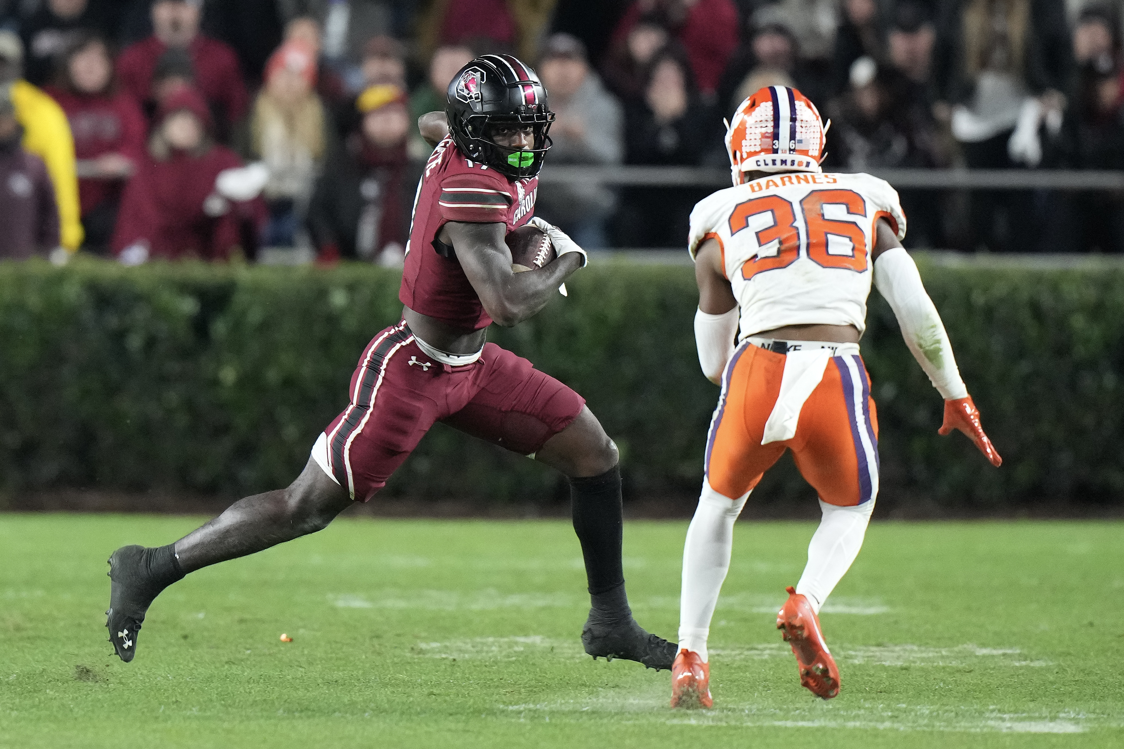 NCAA Football: Clemson at South Carolina, new york giants