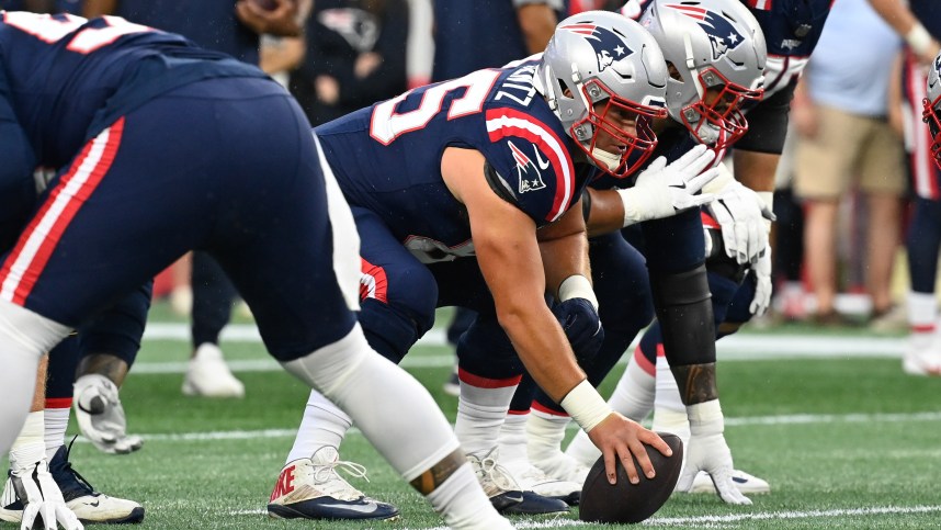 New England Patriots guard James Ferentz (New York Giants)