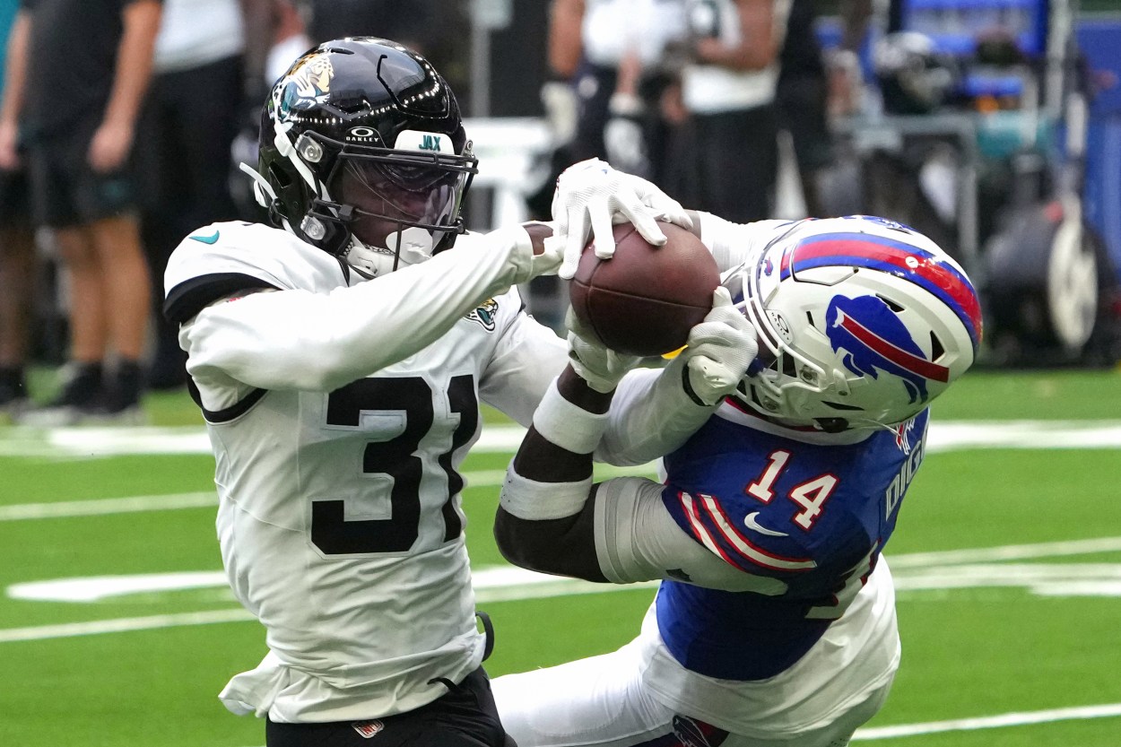 Jacksonville Jaguars cornerback Darious Williams (New York Giants target)