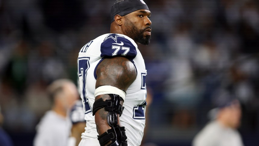 Dallas Cowboys offensive tackle Tyron Smith (Jets)