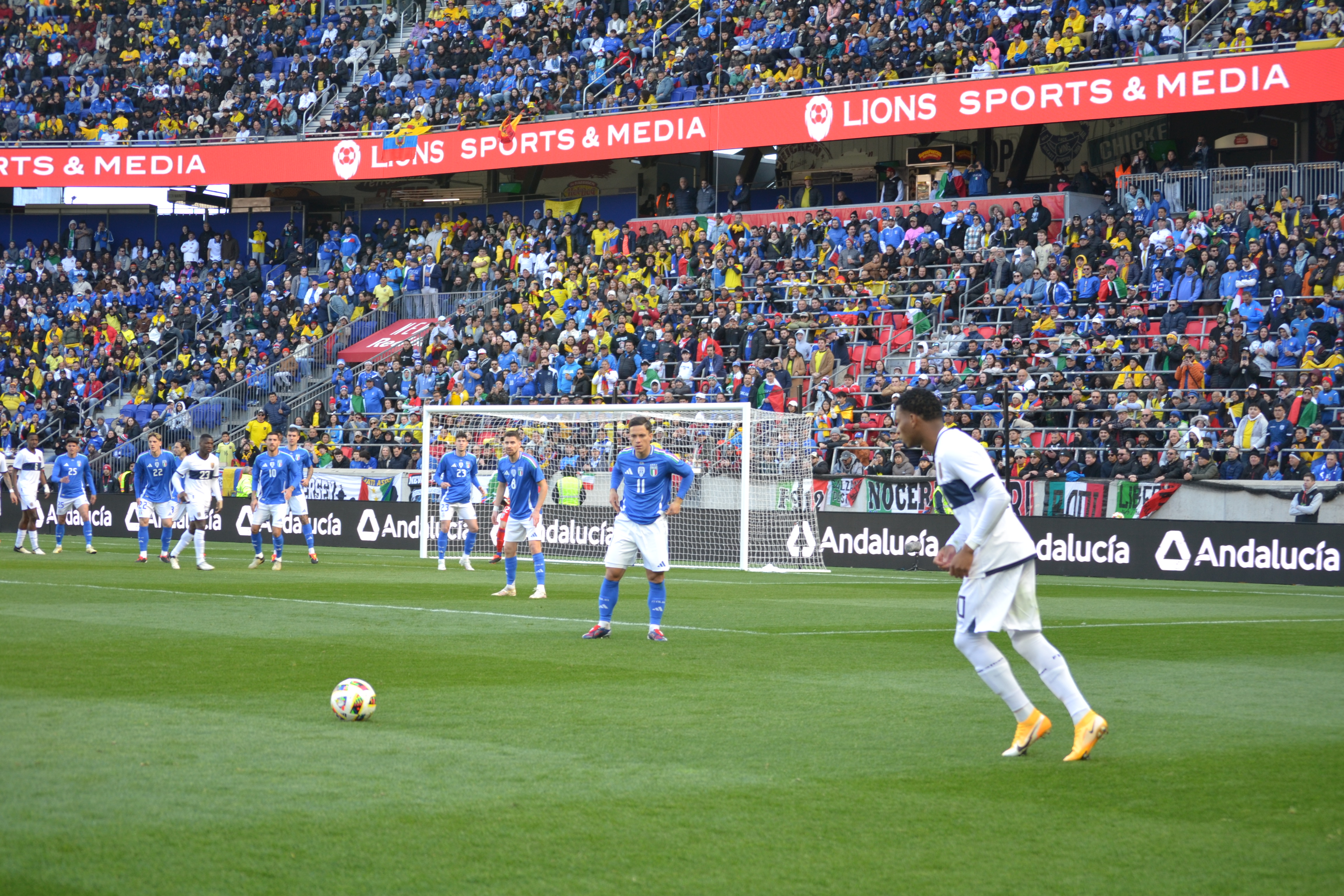 Italy and Ecuador meet again in a historic match at Red Bull Arena