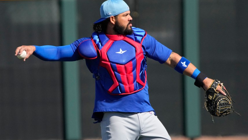 Cubs catcher Jorge Alfaro, Mets