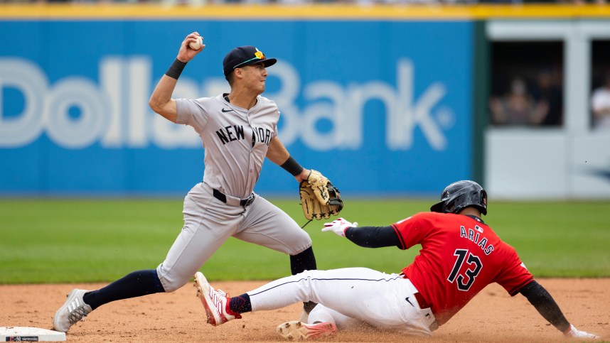 MLB: New York Yankees at Cleveland Guardians