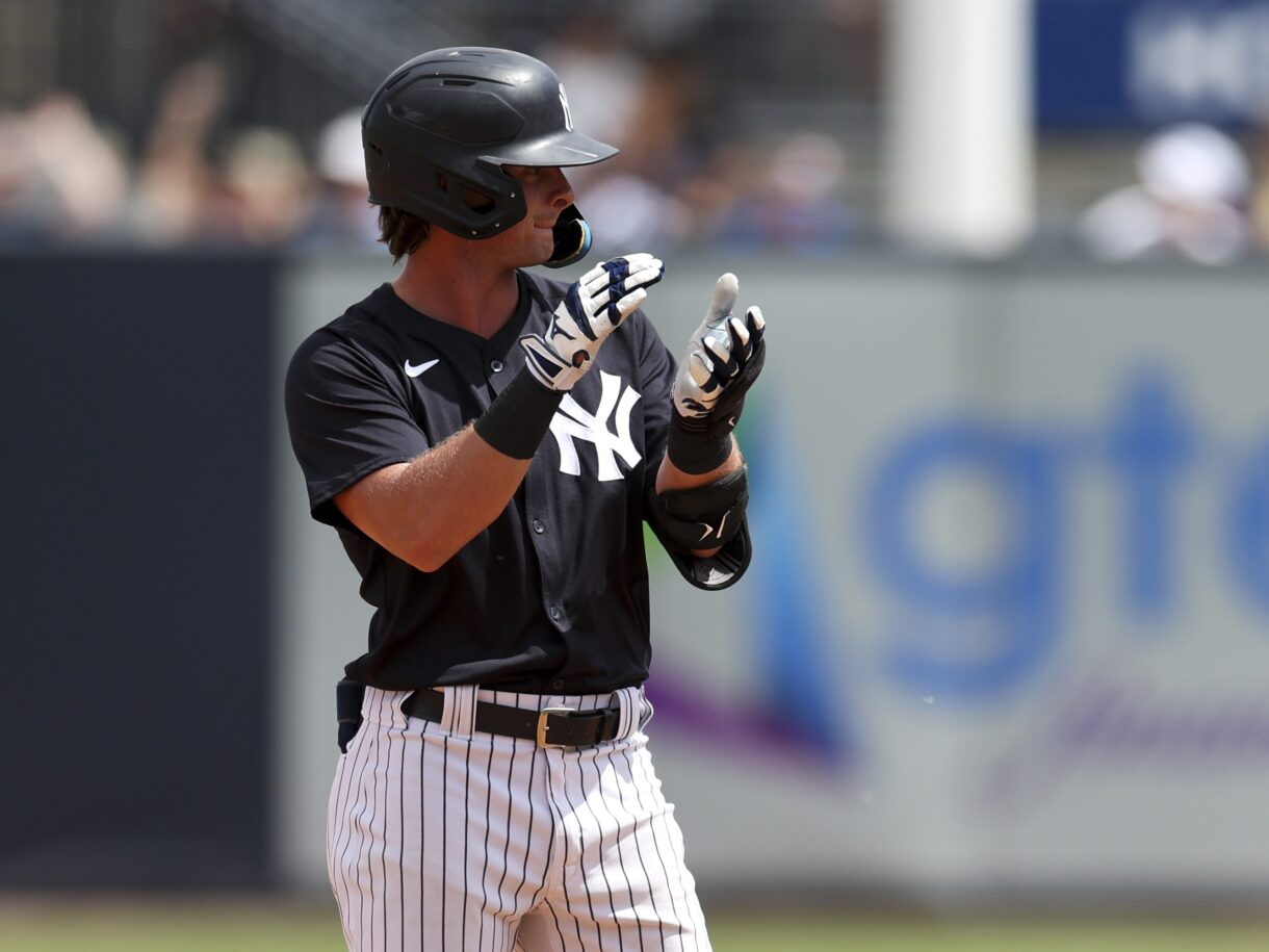 MLB: Spring Training-New York Mets at New York Yankees