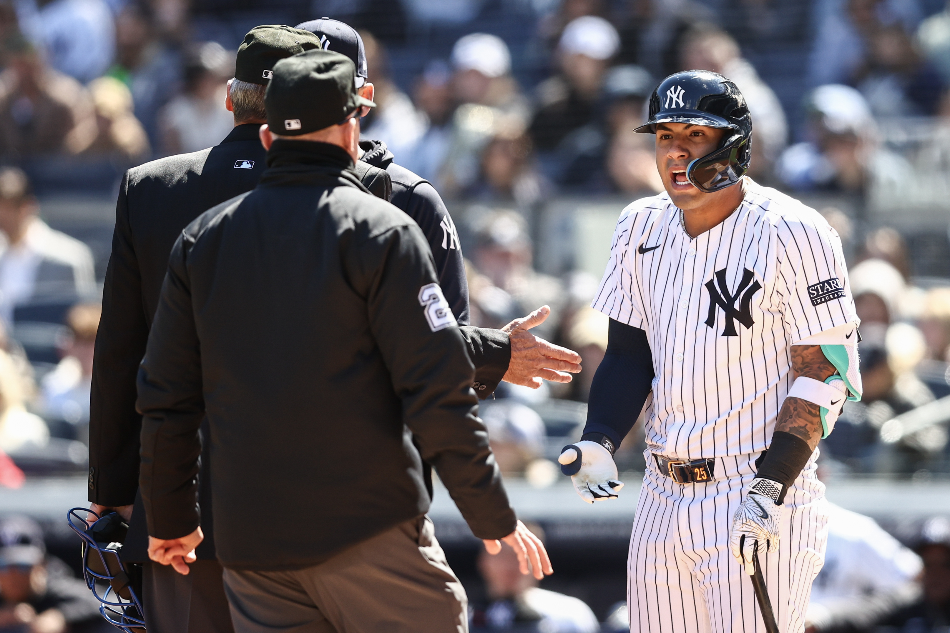 MLB: Toronto Blue Jays at New York Yankees, gleyber torres