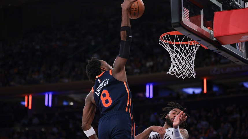 NBA: Brooklyn Nets at New York Knicks