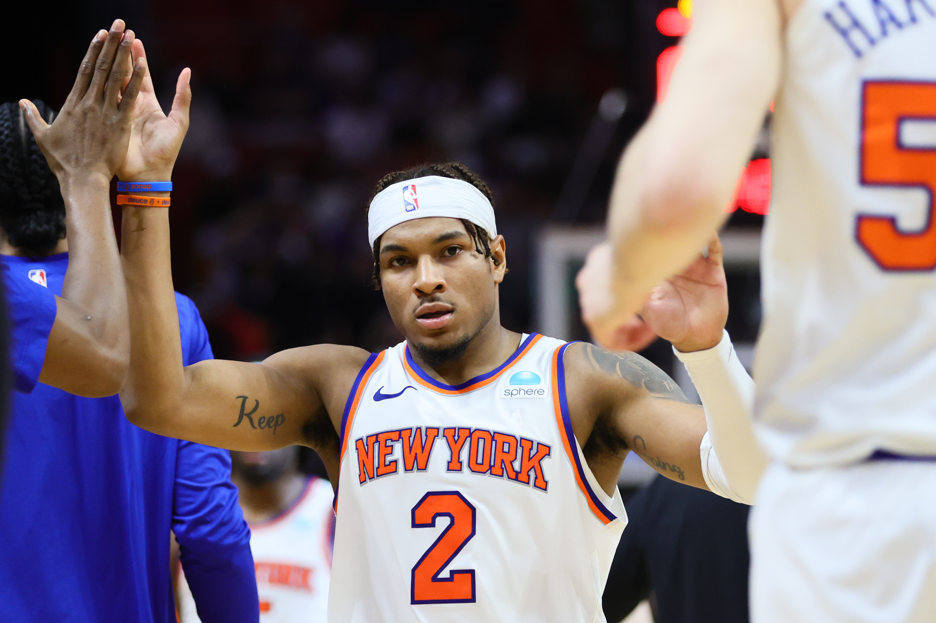 NBA: New York Knicks at Miami Heat