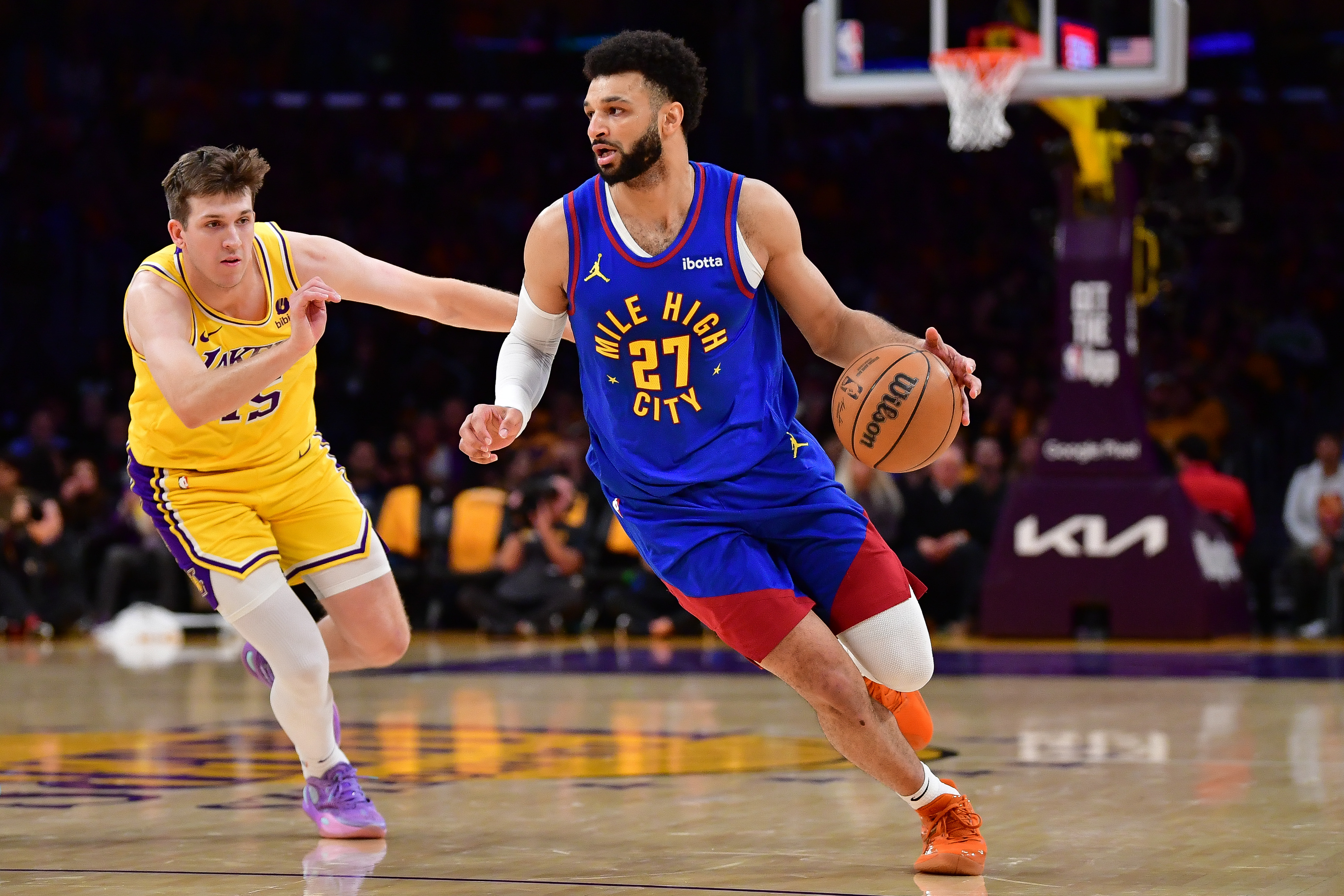 NBA: Playoffs-Denver Nuggets at Los Angeles Lakers