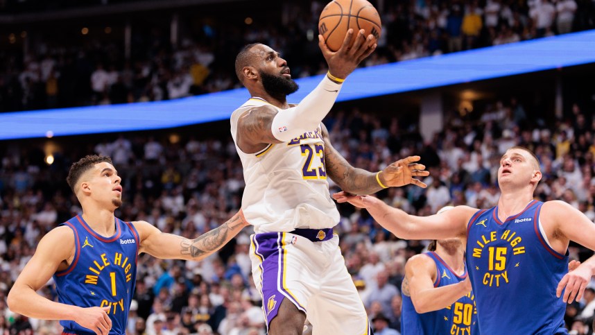 NBA: Playoffs-Los Angeles Lakers at Denver Nuggets