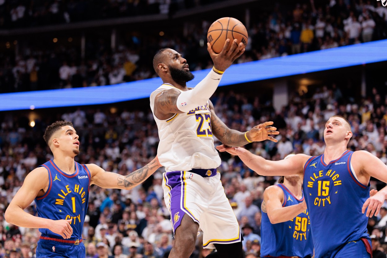 NBA: Playoffs-Los Angeles Lakers at Denver Nuggets
