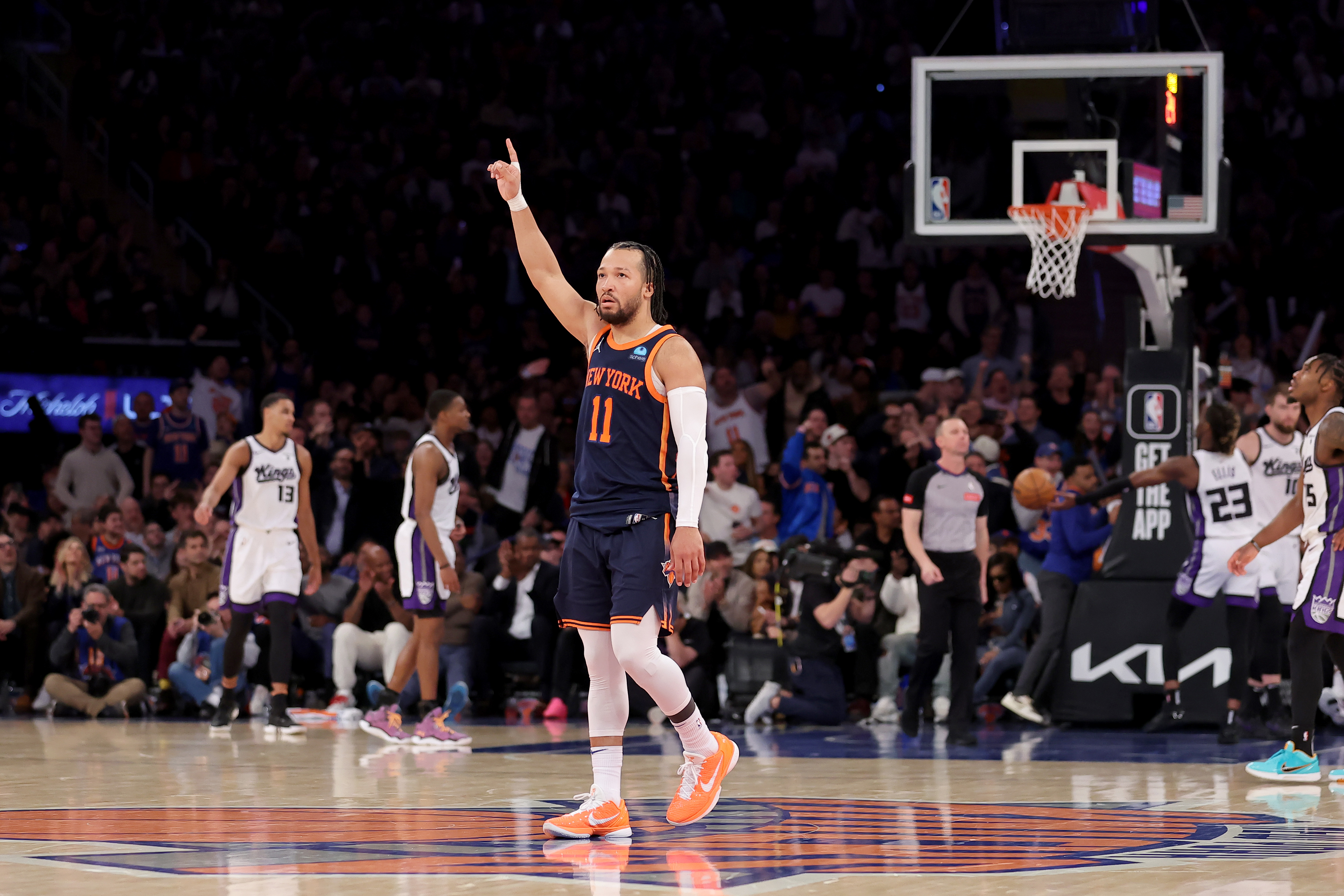 NBA: Sacramento Kings at New York Knicks