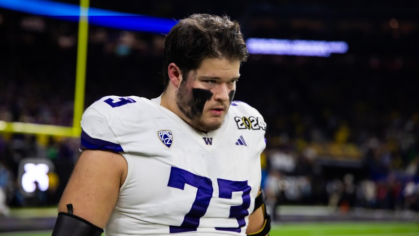 Washington Huskies offensive lineman Roger Rosengarten (New York Giants)