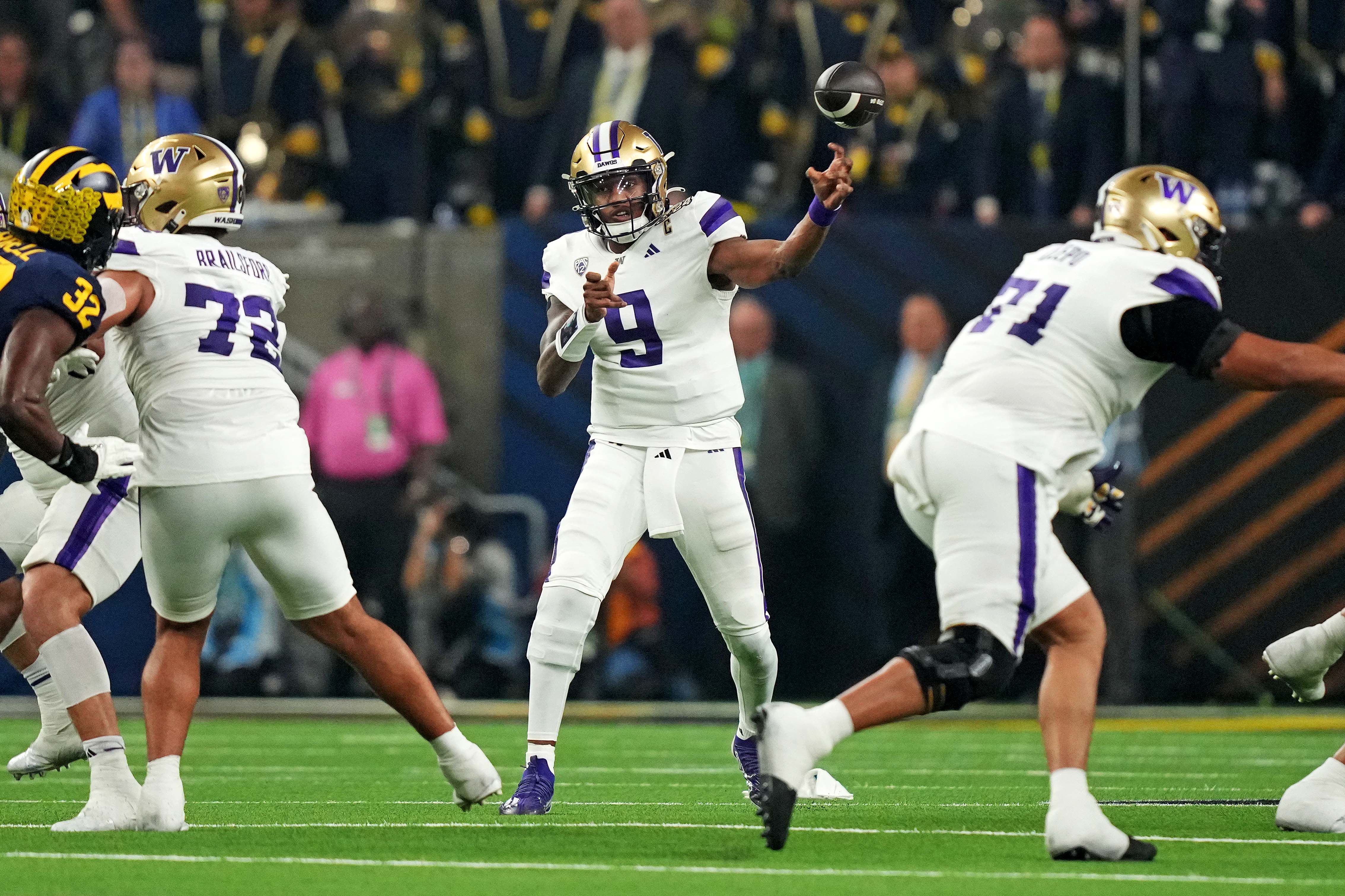 NCAA Football: CFP National Championship-Washington at Michigan, new york giants