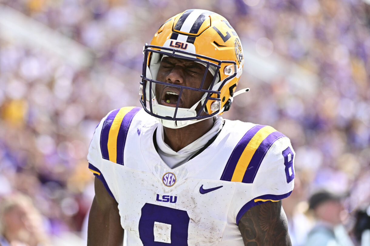 LSU Tigers wide receiver Malik Nabers (New York Giants)