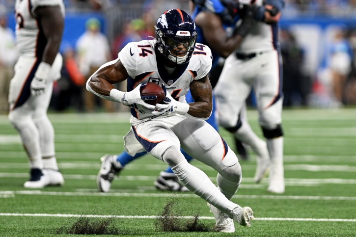 Denver Broncos wide receiver Courtland Sutton (New York Giants)