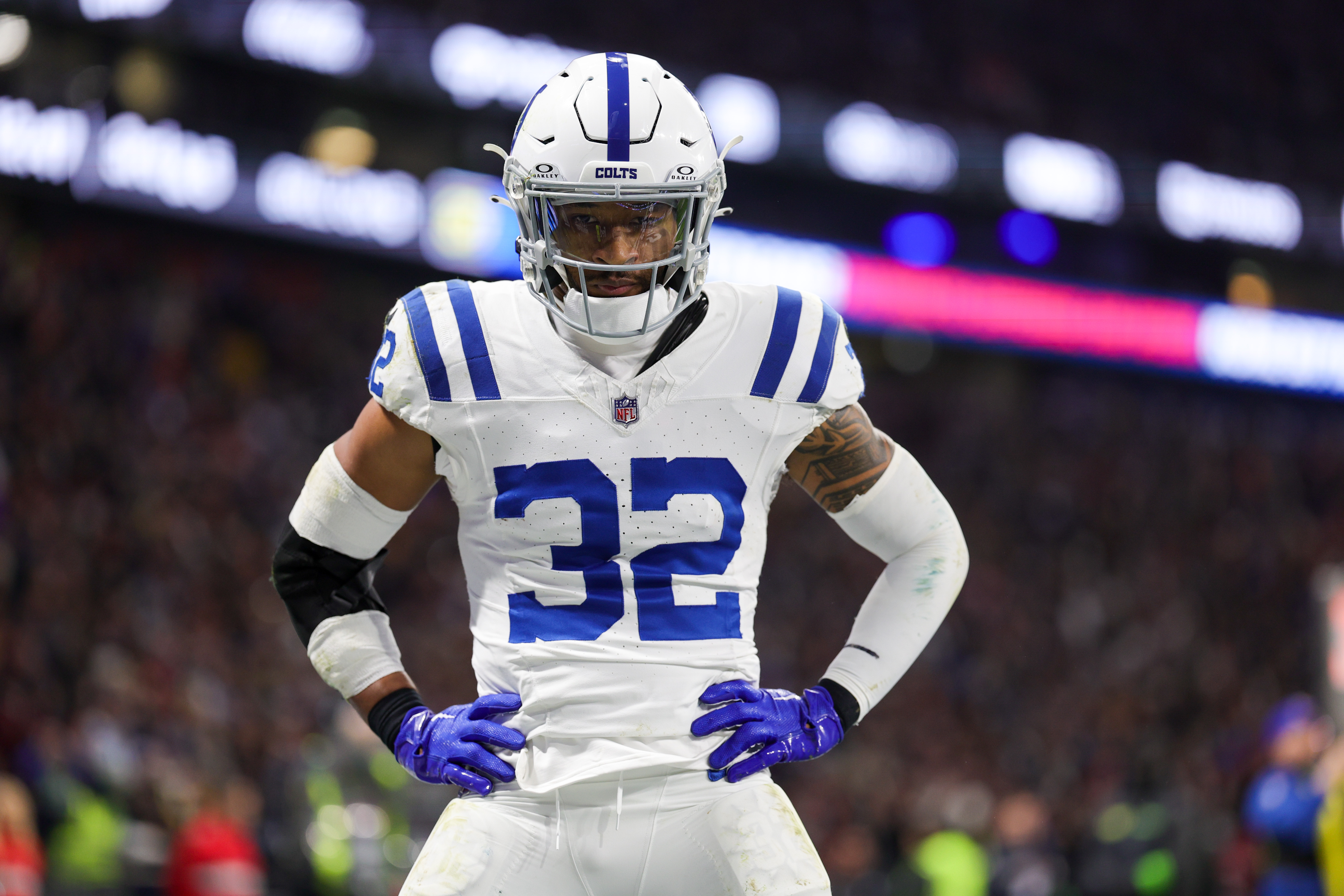 Indianapolis Colts safety Julian Blackmon (New York Giants)