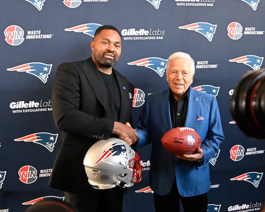 NFL: New England Patriots-Head Coach Jerod Mayo Press Conference