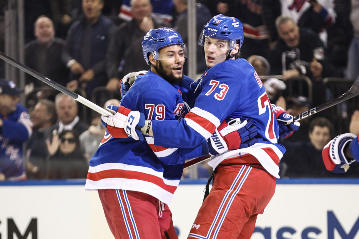 NHL: Stanley Cup Playoffs-Washington Capitals at New York Rangers