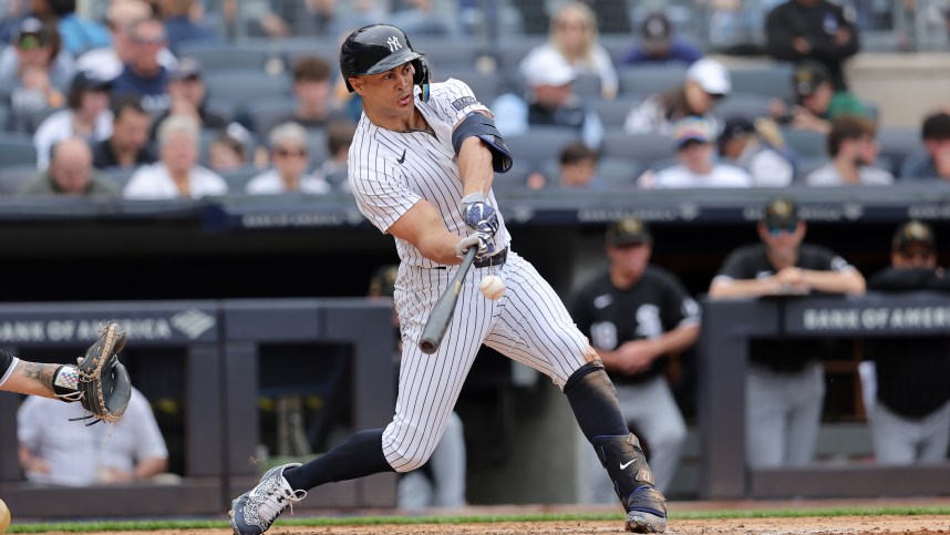 MLB: Chicago White Sox at New York Yankees, giancarlo stanton