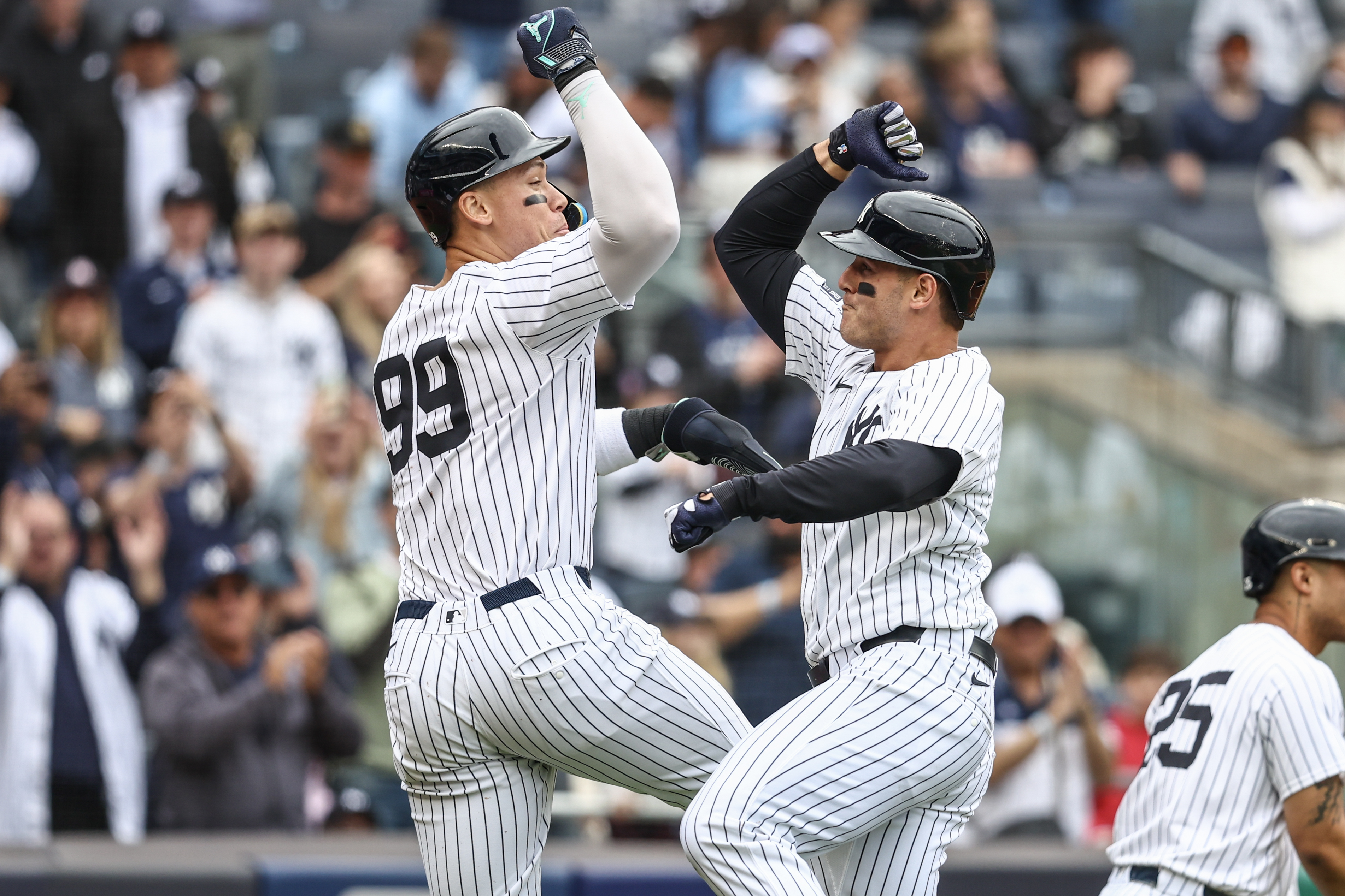 MLB: Detroit Tigers at New York Yankees, aaron judge, anthony rizzo