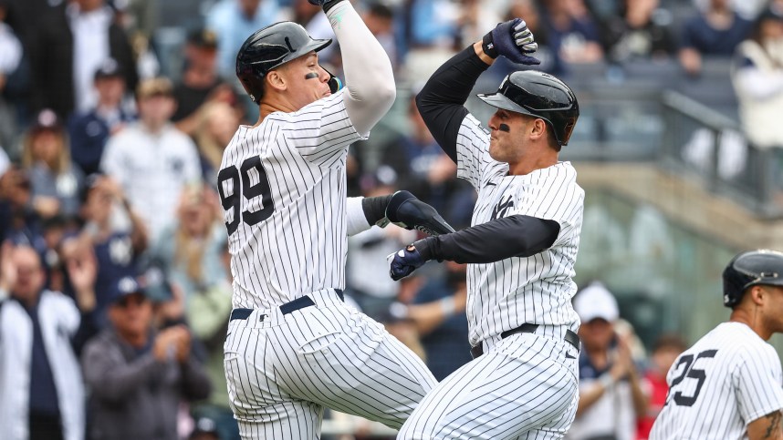 MLB: Detroit Tigers at New York Yankees, aaron judge, anthony rizzo
