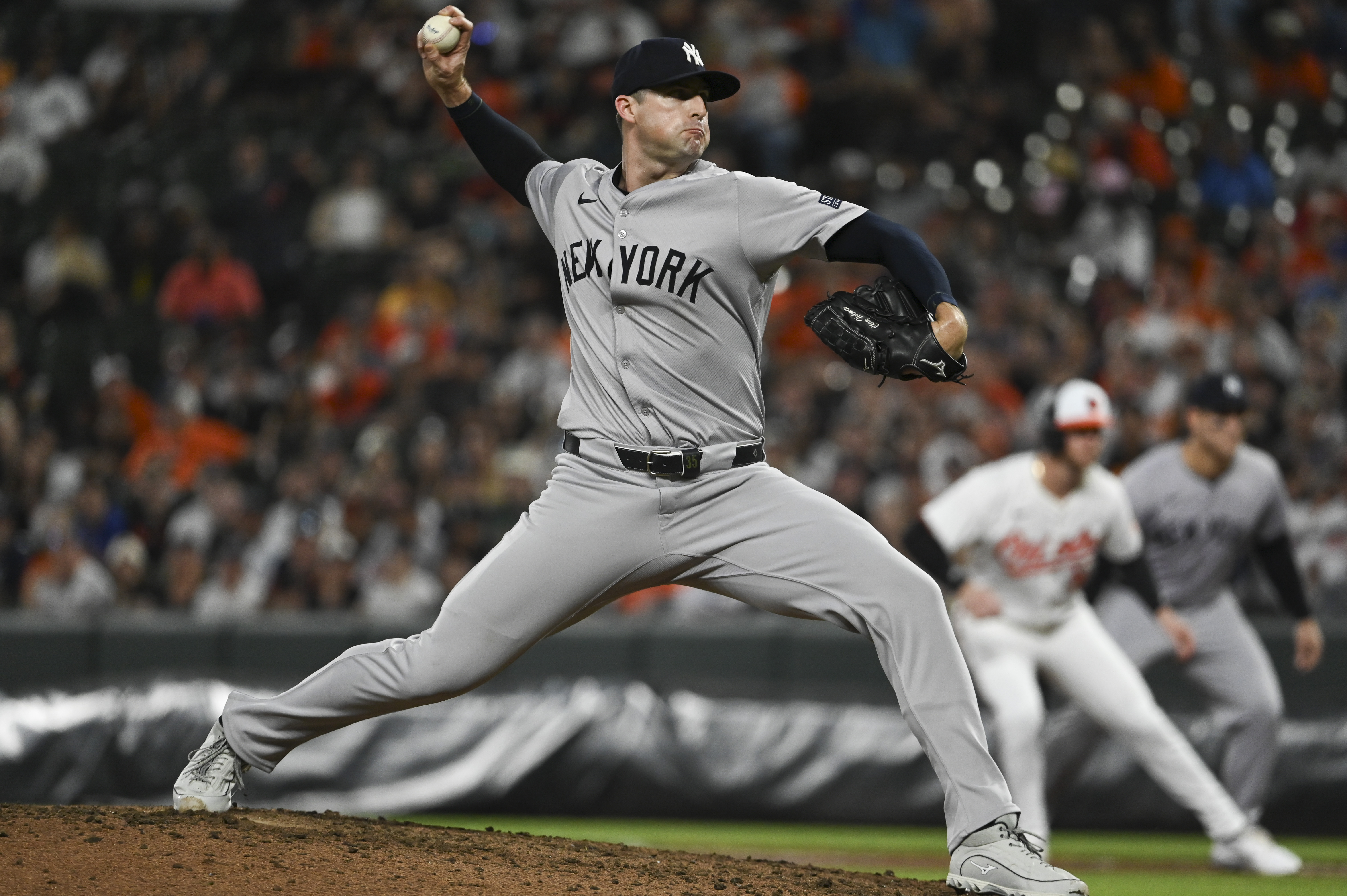 MLB: New York Yankees at Baltimore Orioles, clay holmes