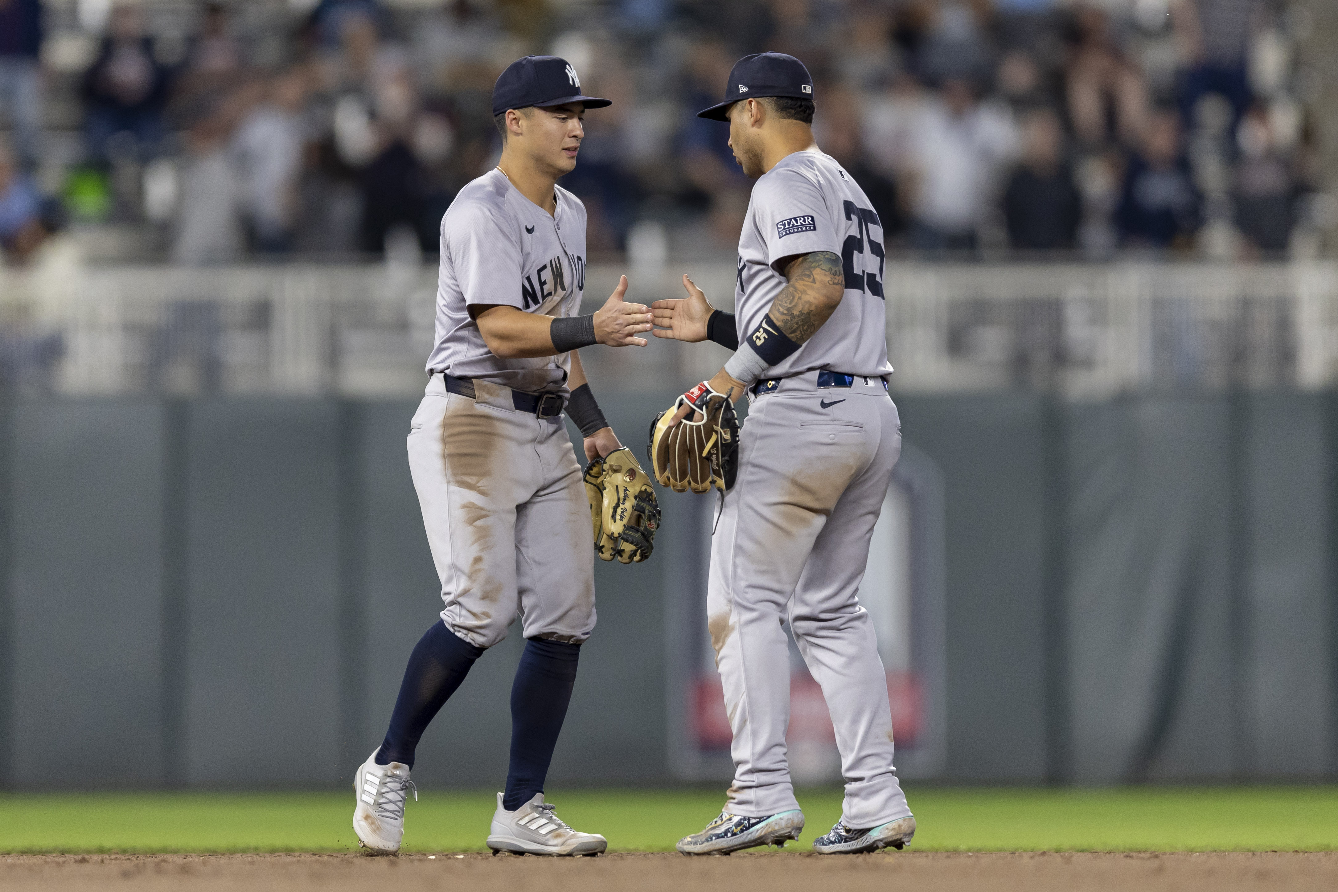 MLB: New York Yankees at Minnesota Twins, gleyber torres