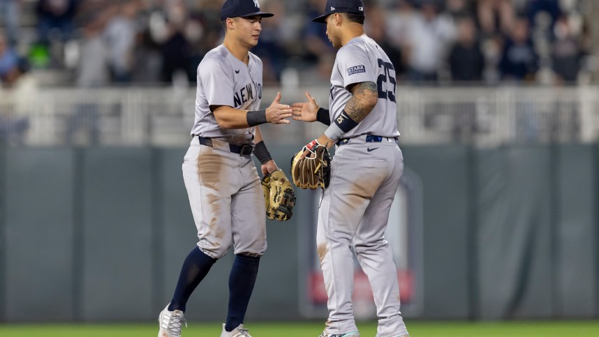 MLB: New York Yankees at Minnesota Twins, gleyber torres