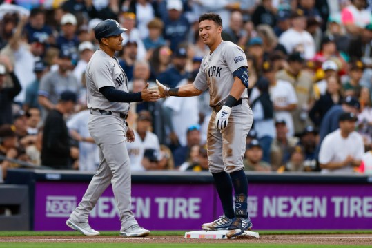 MLB: New York Yankees at San Diego Padres, anthony volpe