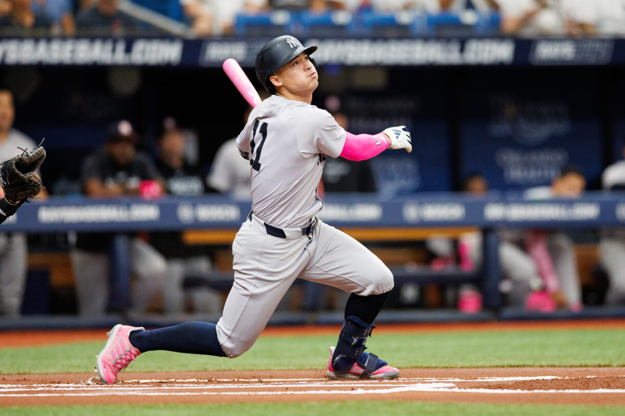 MLB: New York Yankees at Tampa Bay Rays, anthony volpe