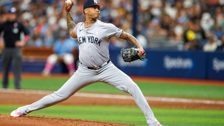 MLB: New York Yankees at Tampa Bay Rays, luis gil