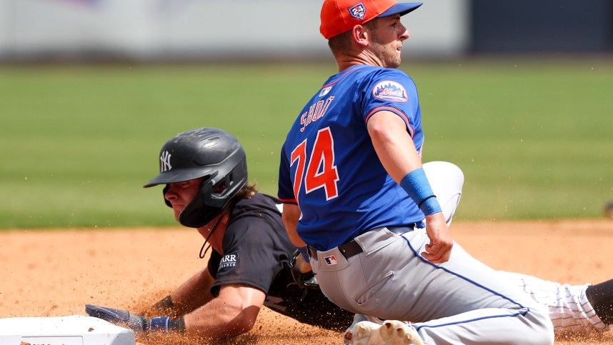 MLB: Spring Training-New York Mets at New York Yankees