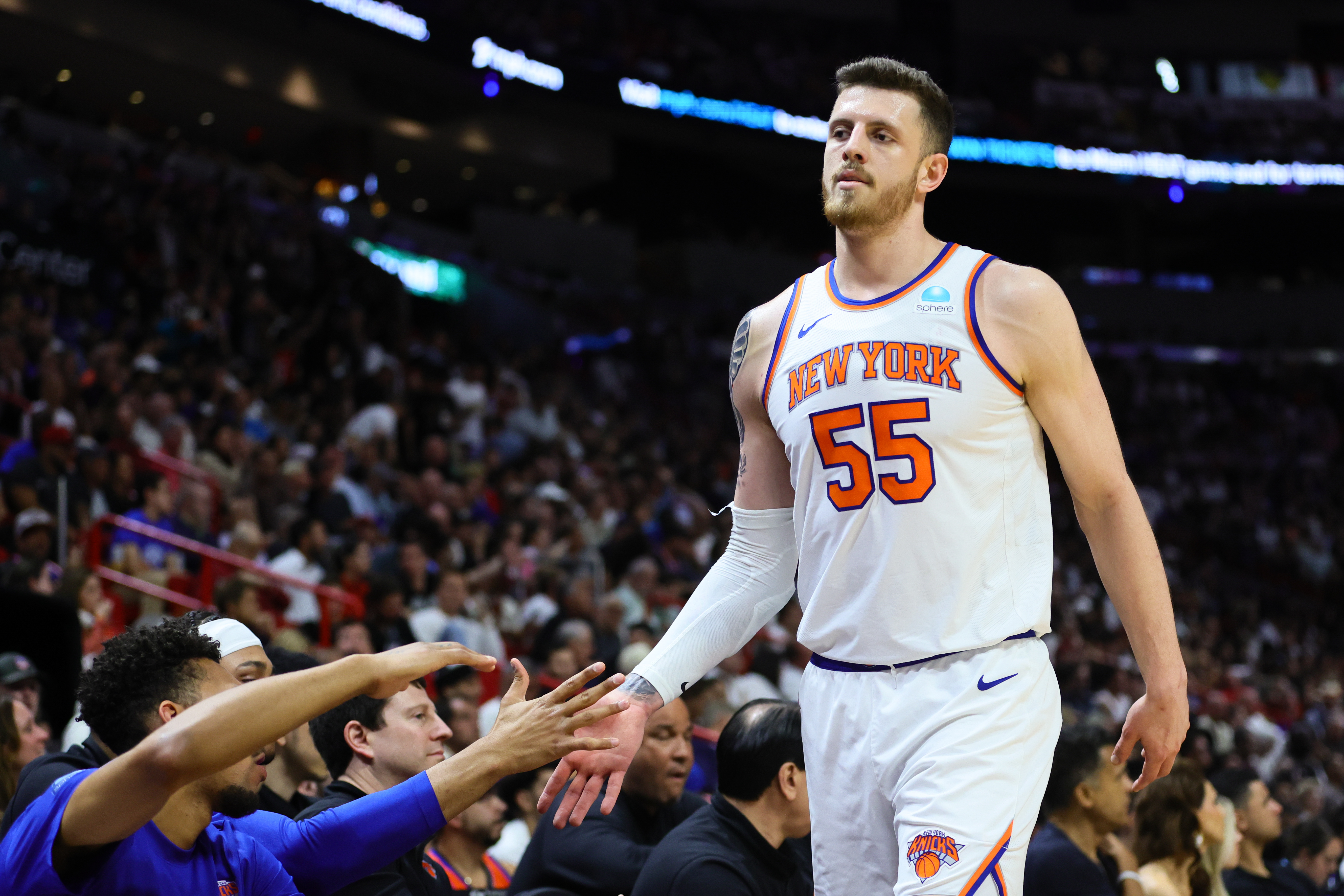 NBA: New York Knicks at Miami Heat