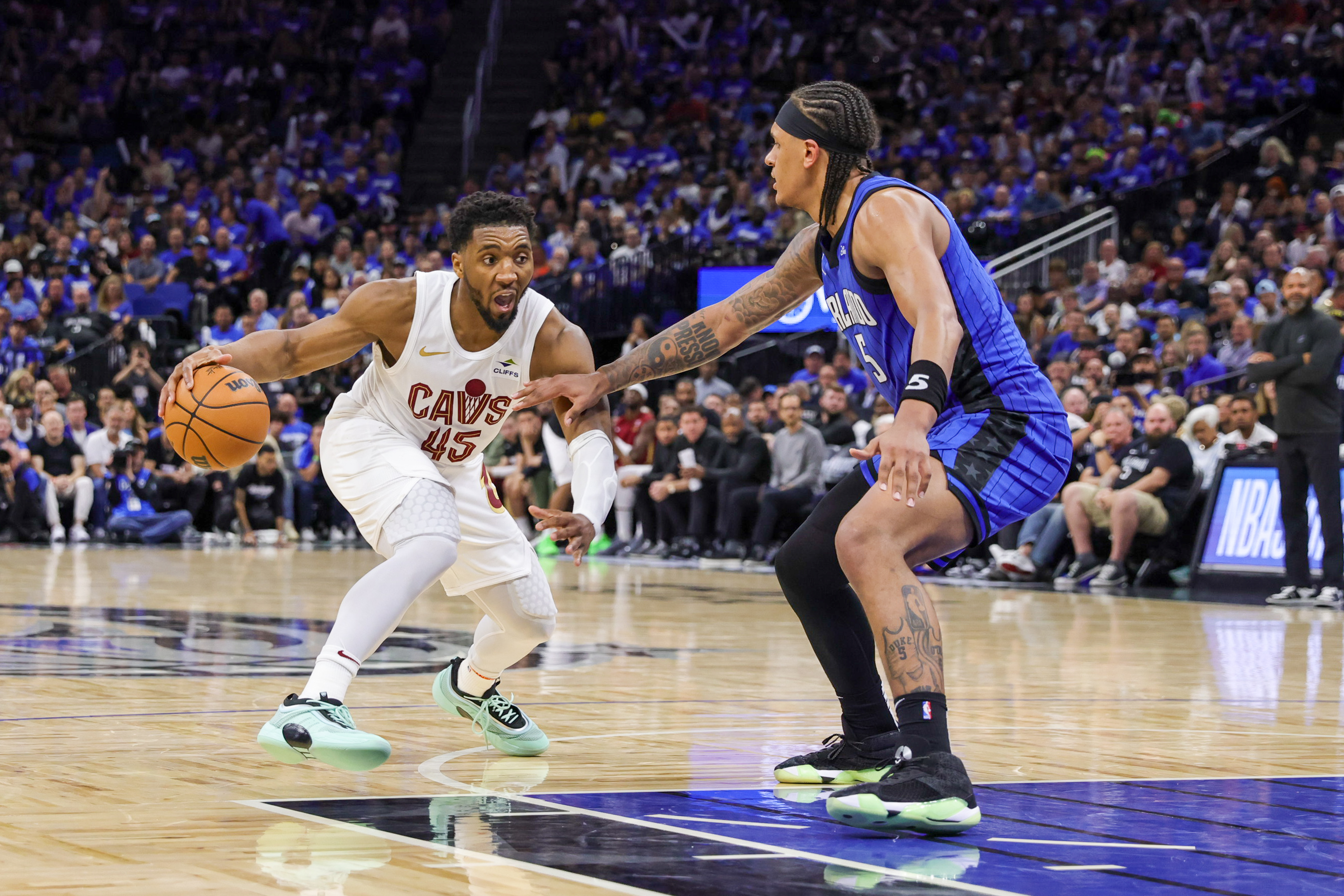 NBA: Playoffs-Cleveland Cavaliers at Orlando Magic