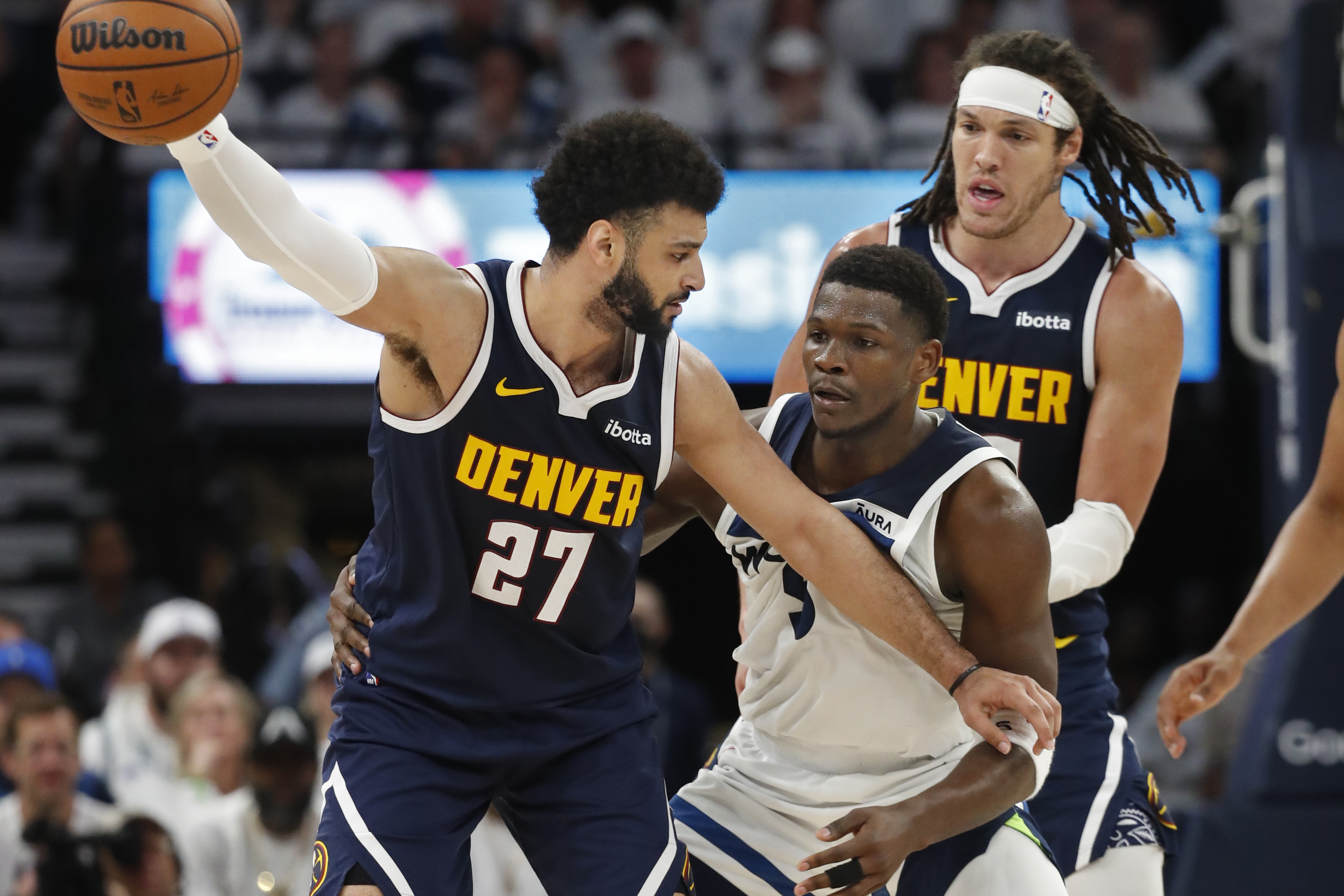 NBA: Playoffs-Denver Nuggets at Minnesota Timberwolves, jamal murray