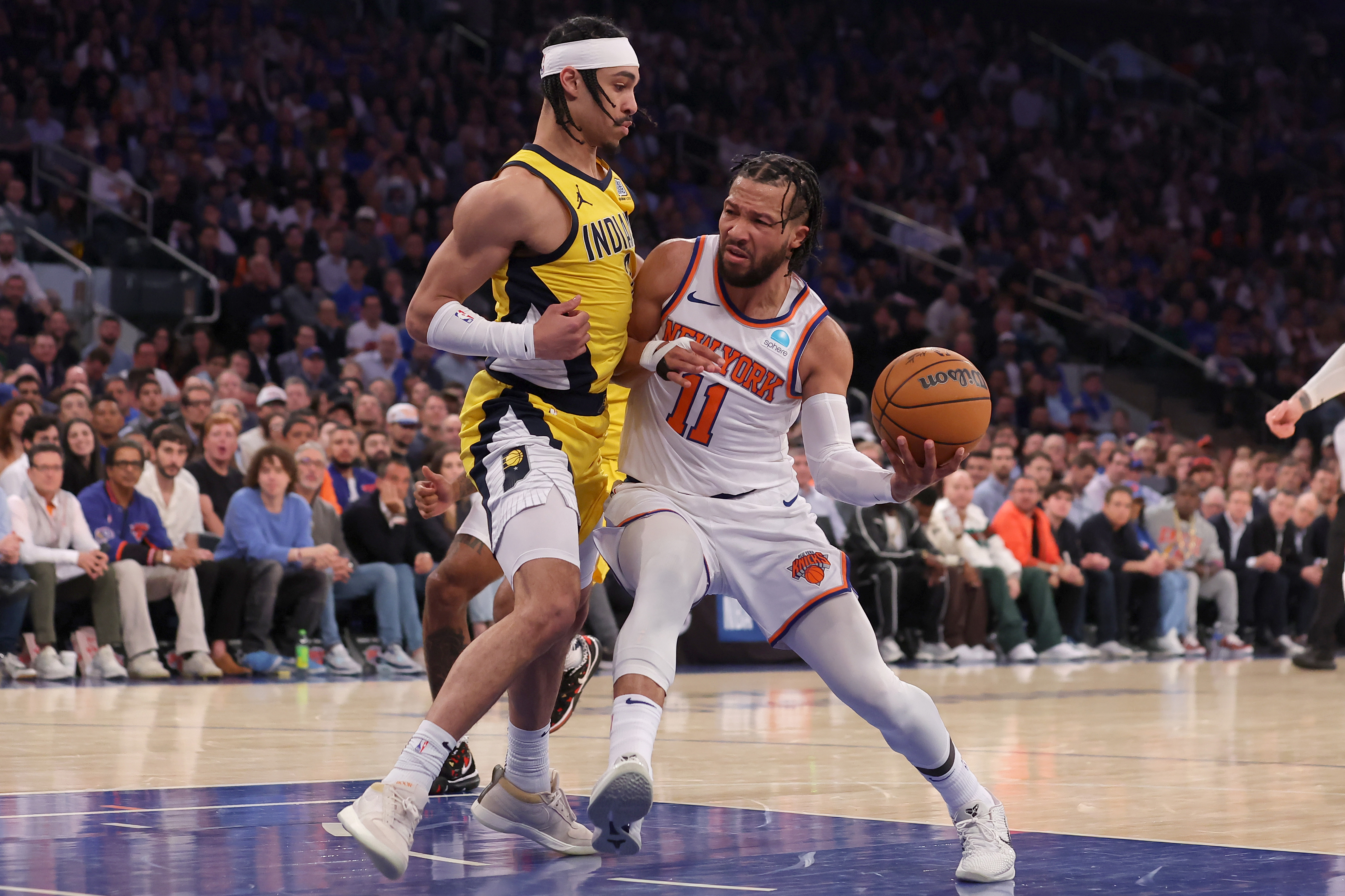 NBA: Playoffs-Indiana Pacers at New York Knicks