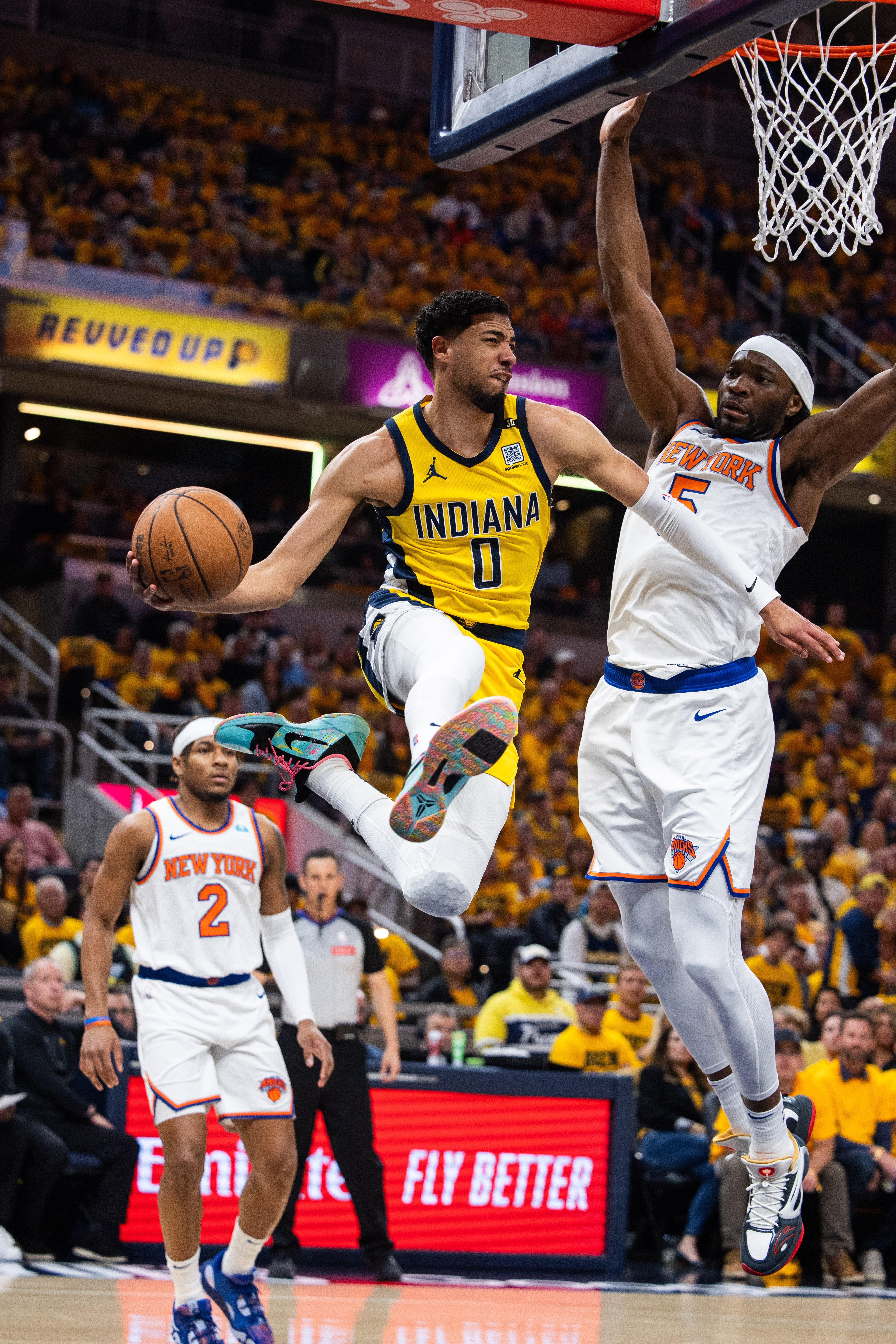 NBA: Playoffs-New York Knicks at Indiana Pacers