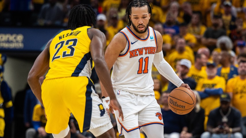 NBA: Playoffs-New York Knicks at Indiana Pacers