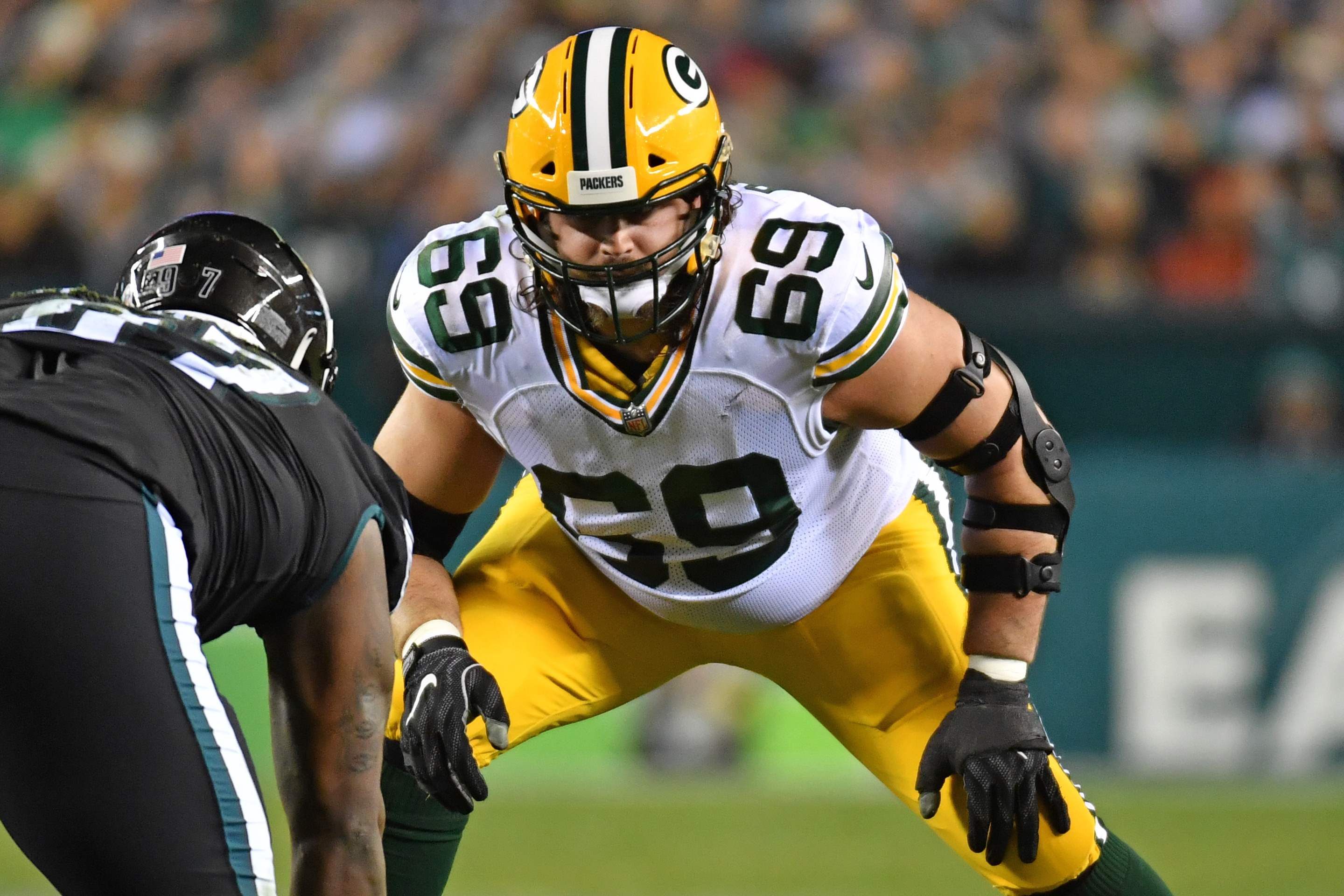 Green Bay Packers offensive tackle David Bakhtiari (New York Jets)