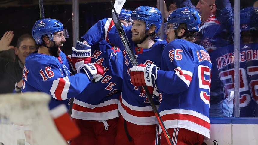 NHL: Stanley Cup Playoffs-Carolina Hurricanes at New York Rangers