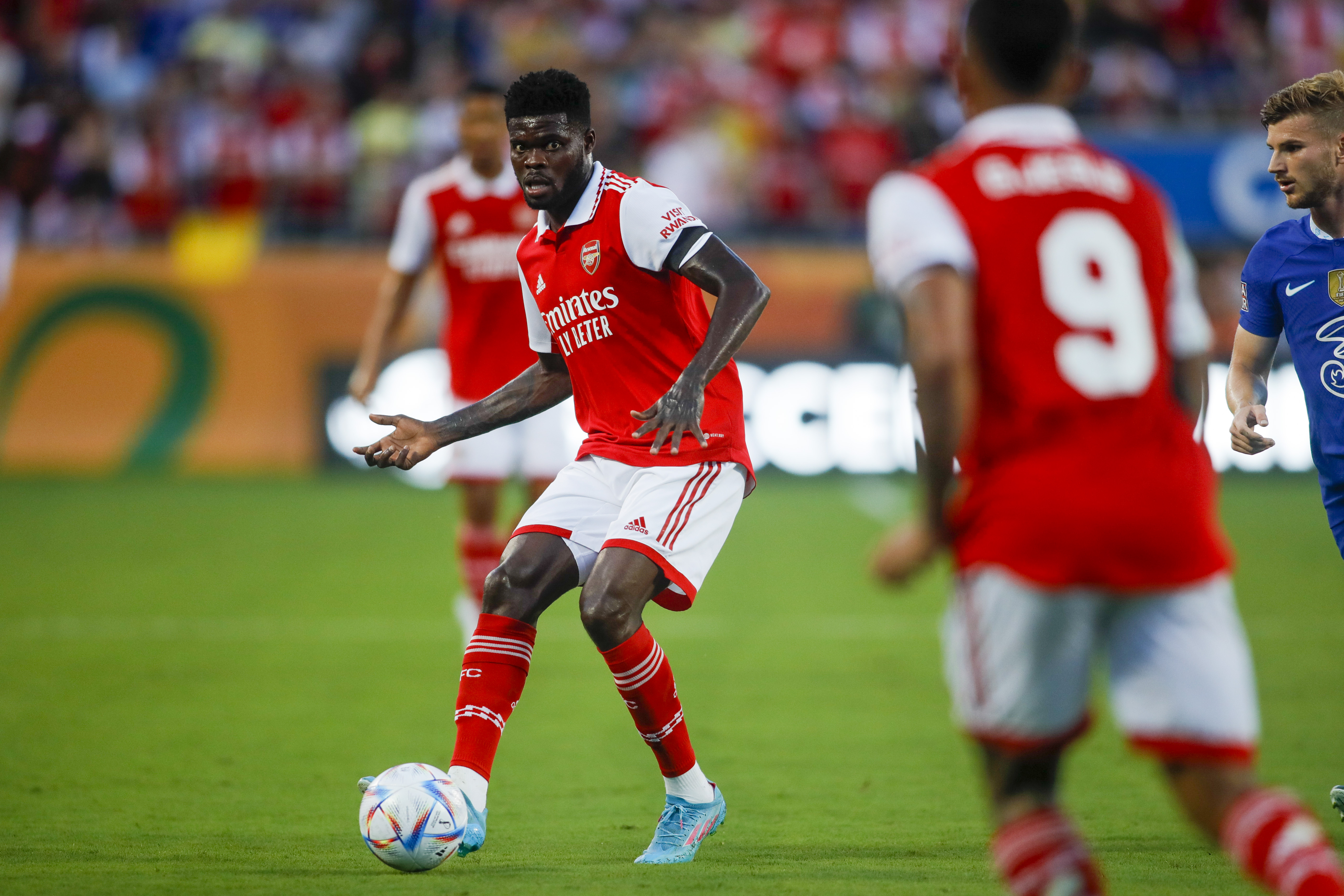 Soccer: Chelsea at Arsenal, Thomas Partey