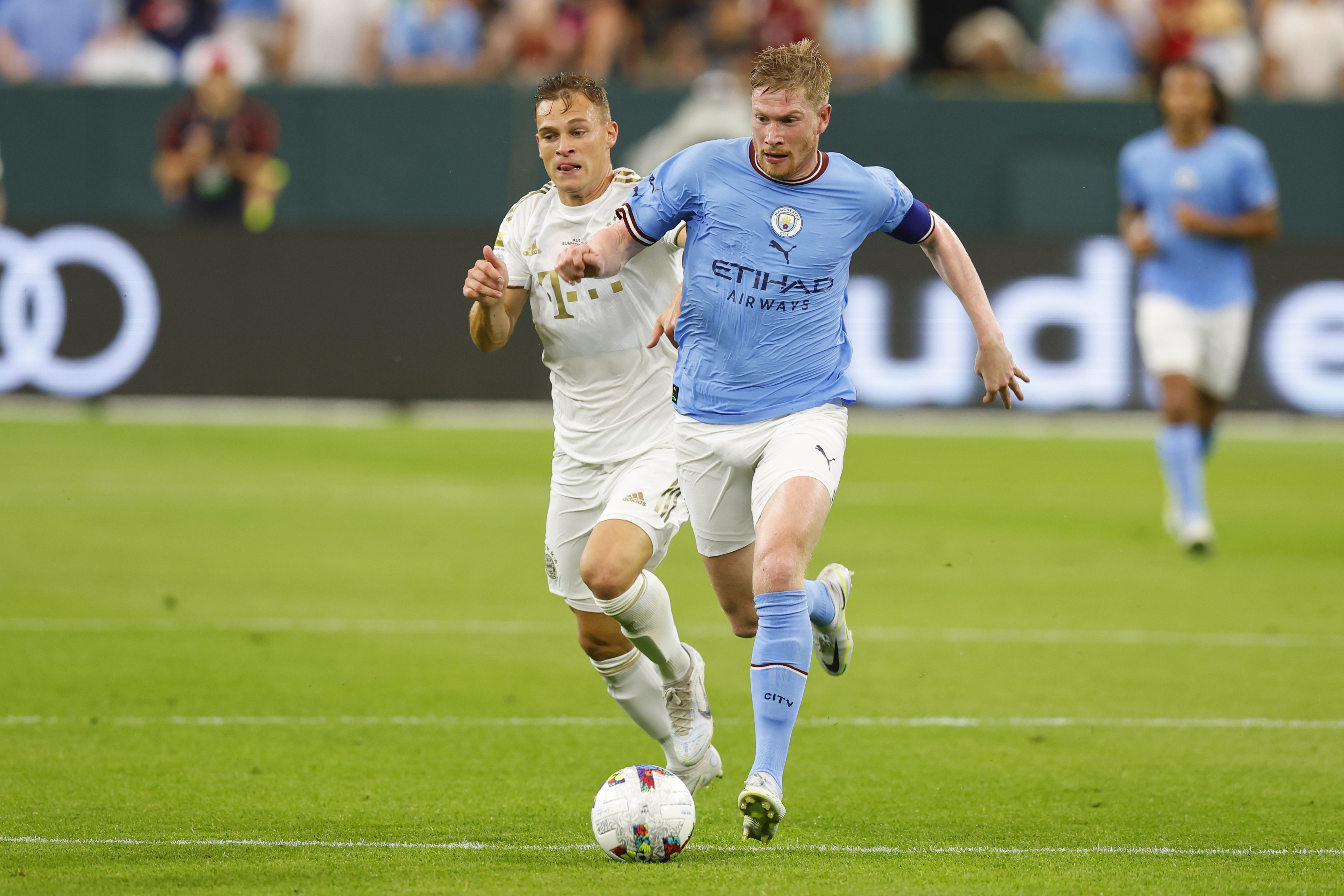 Soccer: International Friendly-FC Bayern Munich at Manchester City FC