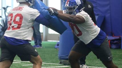 Giants sign undrafted defensive lineman to rookie contract