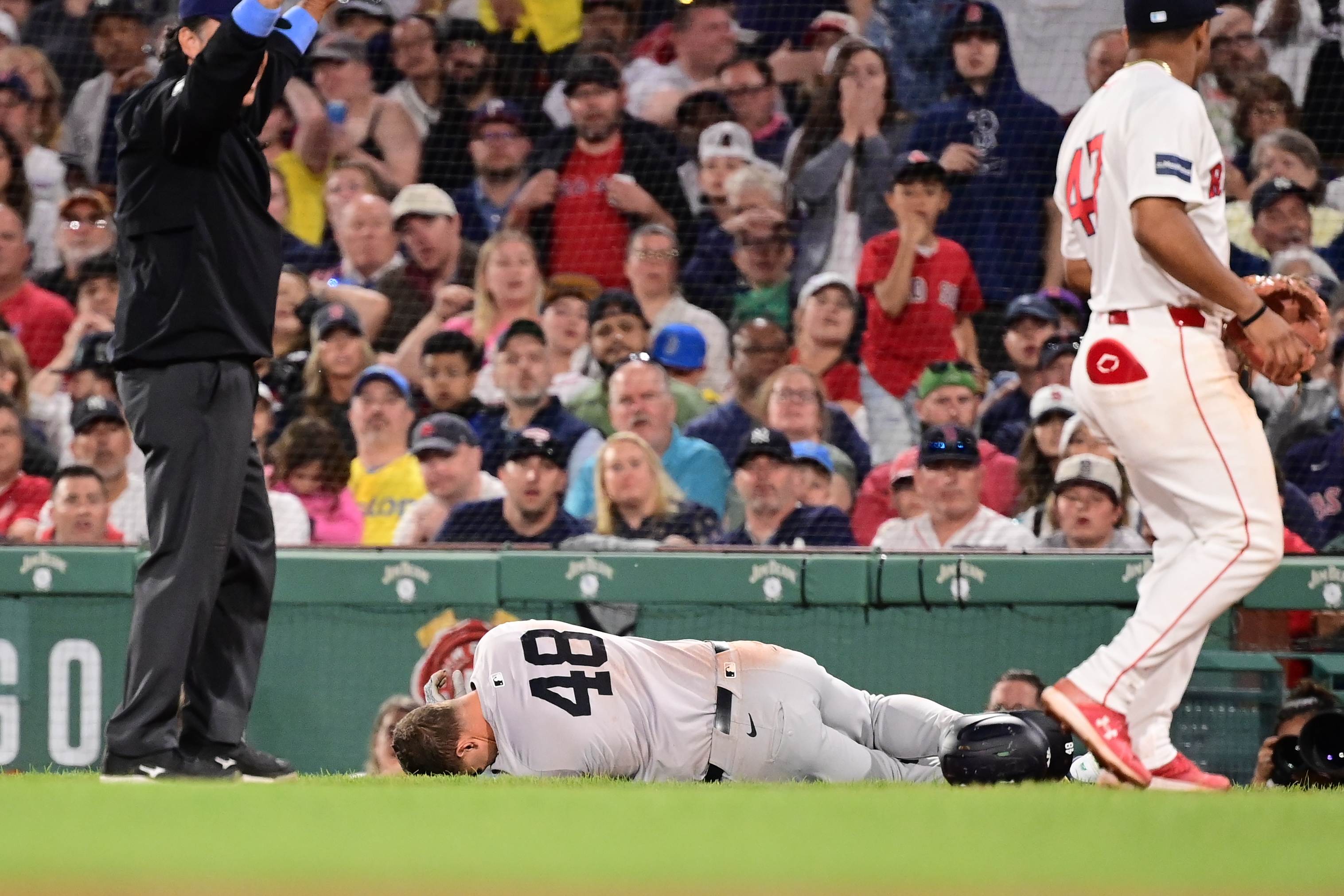 MLB: New York Yankees at Boston Red Sox