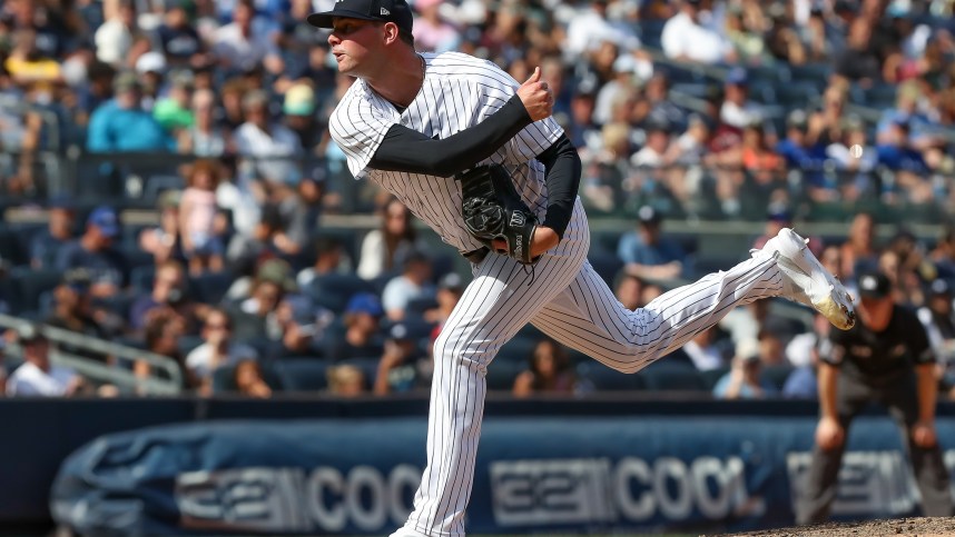 MLB: Toronto Blue Jays at New York Yankees, scott effross