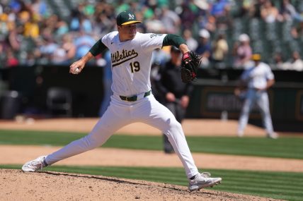 MLB: Toronto Blue Jays at Oakland Athletics, mason miller, yankees