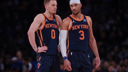 The Knicks have a beautiful bench tandem emerging from their spending spree